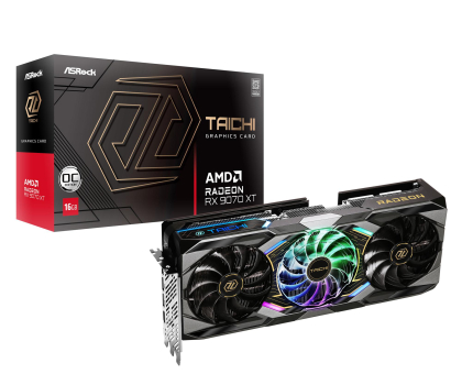 Karta graficzna ASROCK Radeon RX 9070 XT Taichi OC 16GB GDDR6